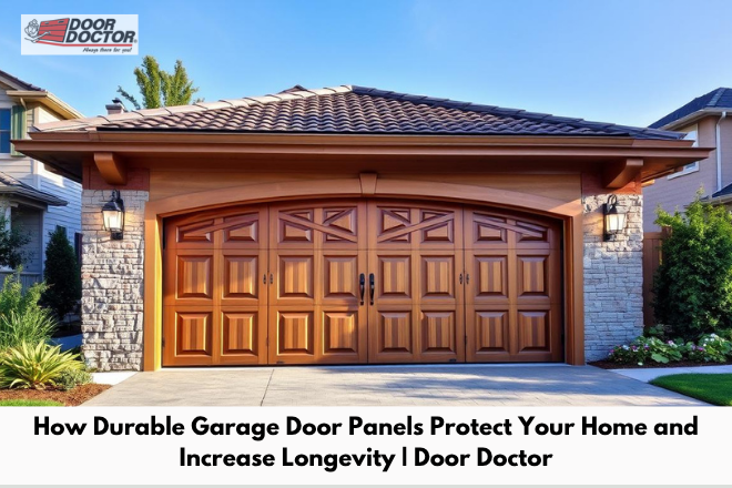 How Durable Garage Door Panels Protect Your Home and Increase Longevity  Door Doctor How Durable Garage Door Panels Protect Your Home and Increase Longevity | Door Doctor